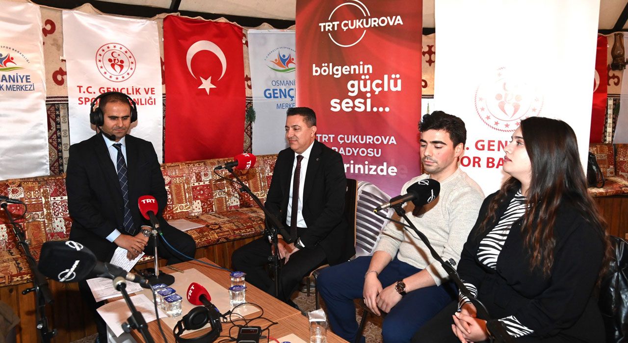 Rektör Uzun, TRT Çukurova Radyosu’na Konuk Oldu