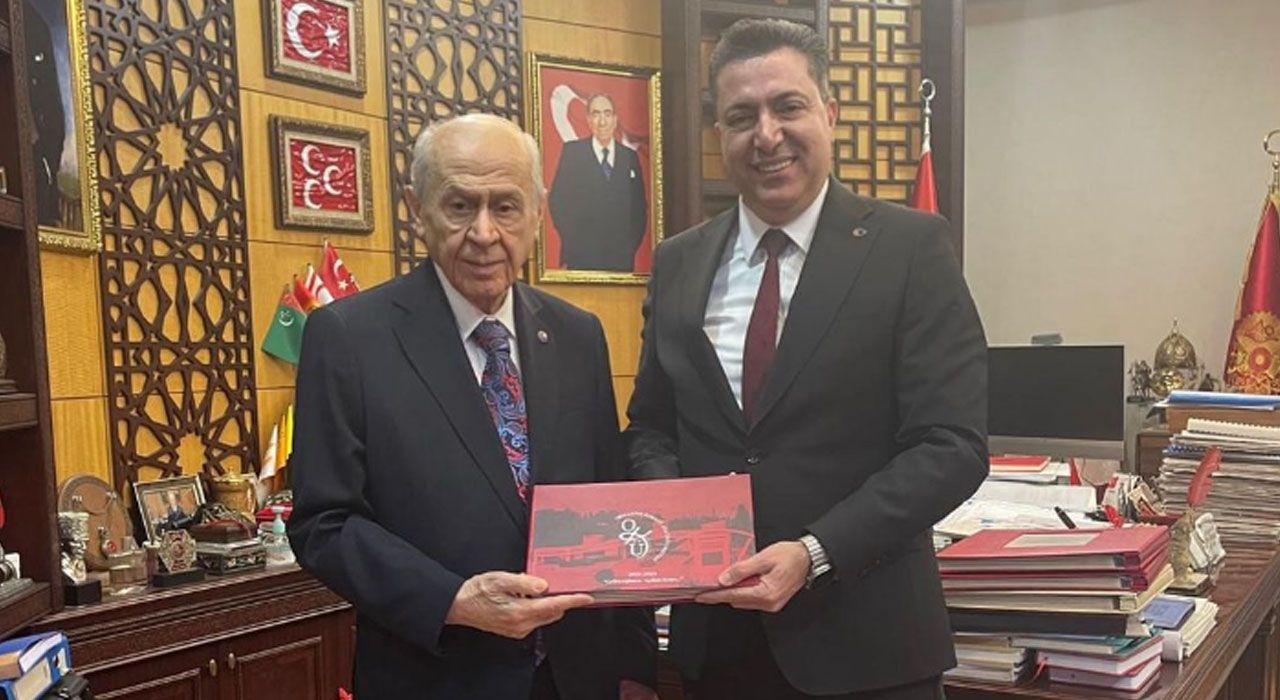 Rektör Uzun’dan MHP Lideri Bahçeli’ye Ziyaret