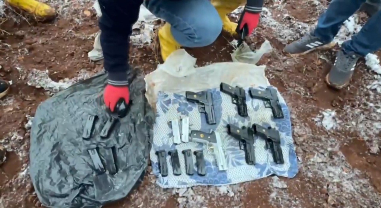 Şanlıurfada silah kaçakçılığı operasyonu: 9 gözaltı