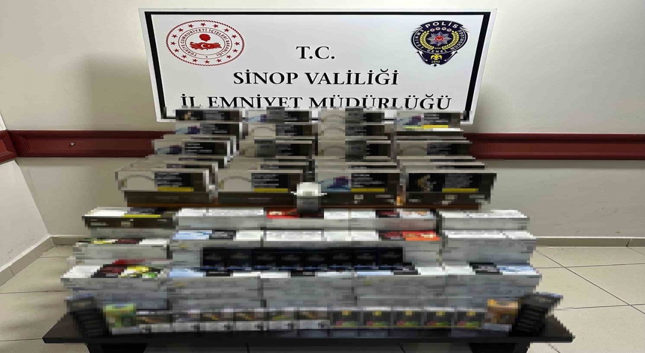 Sinopta kaçakçılık operasyonu: 2 gözaltı