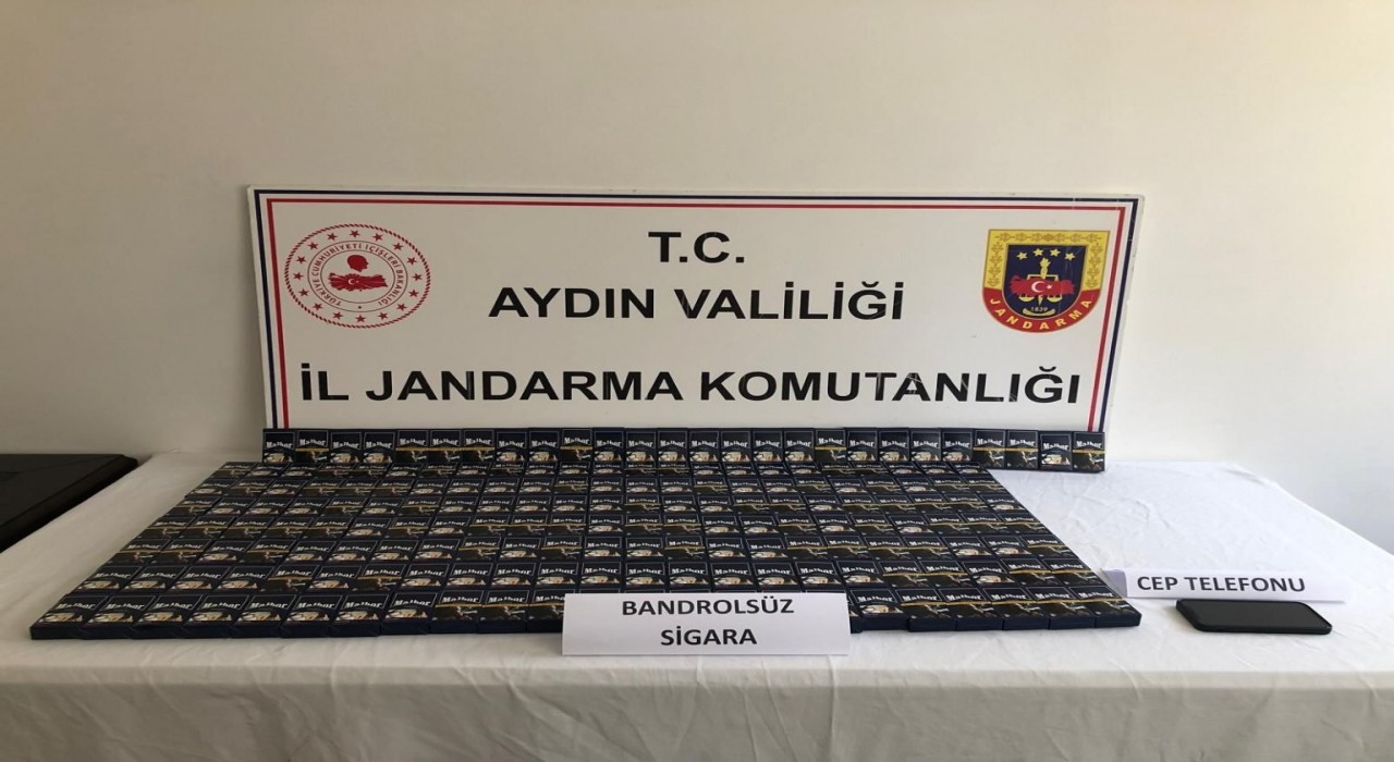 Sosyal medya üzerinden bandrolsüz sigara satışı yapan şahıs yakalandı