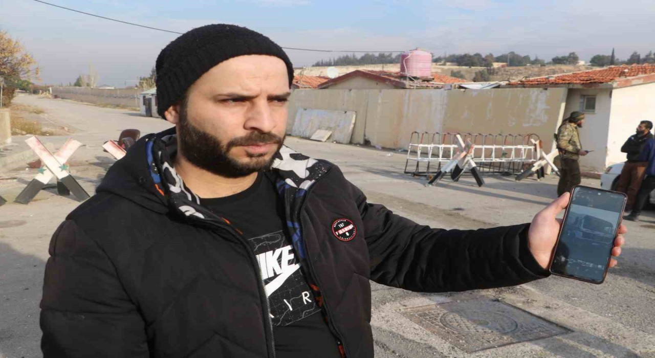Suriyede kışlaları gezerek rejimin el koyduğu tırını arıyor