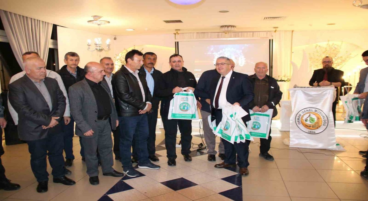 Tavşanlı Orman İşletme Müdürlüğünde veda gecesi düzenlendi