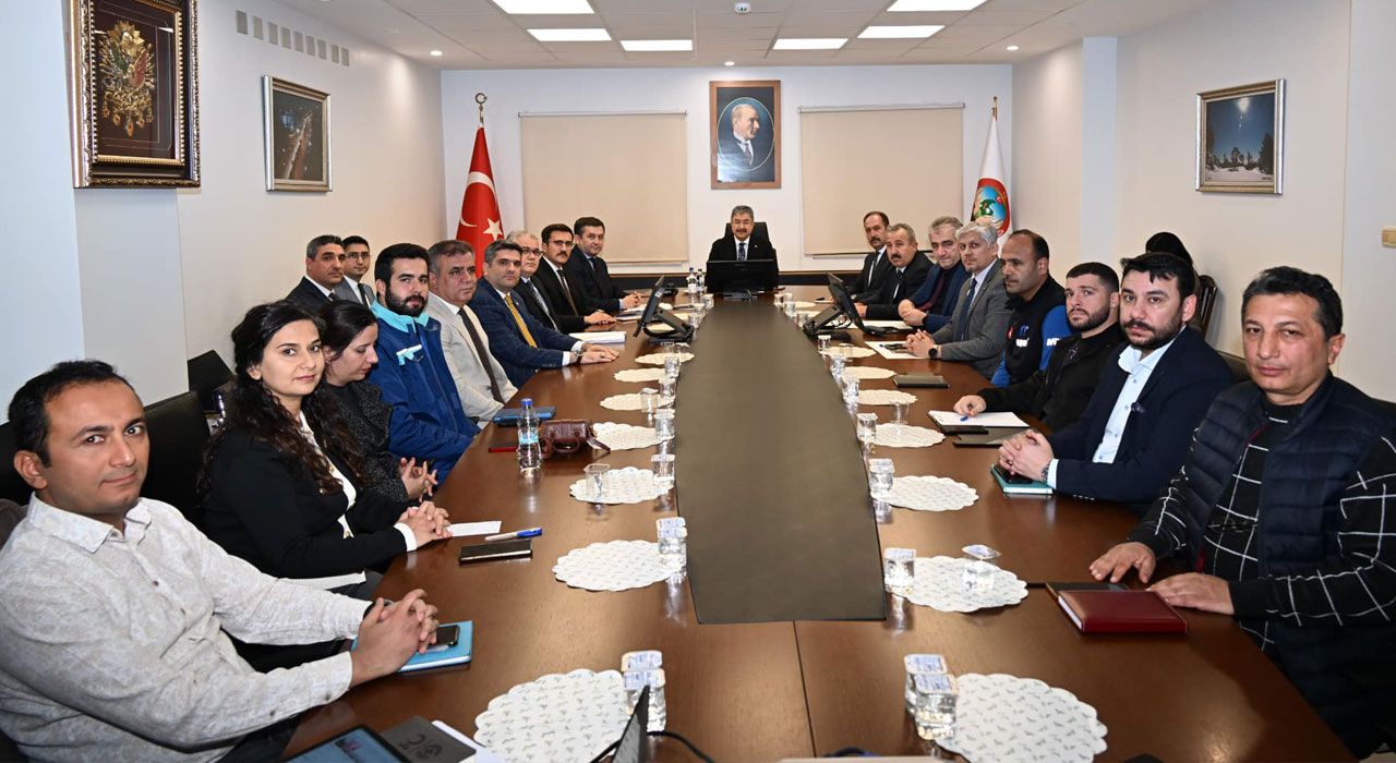 TOKİ Deprem Konutları İçin Koordinasyon Toplantısı Yapıldı