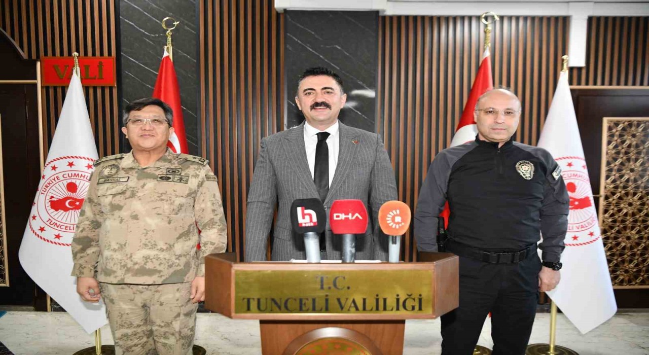 Tuncelide 2024te 5 bin terör operasyonu düzenlendi