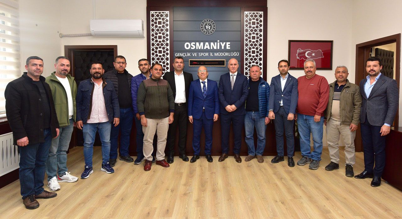 Türkiye Atıcılık ve Avcılık Federasyonu Başkanı Osmaniye’deydi