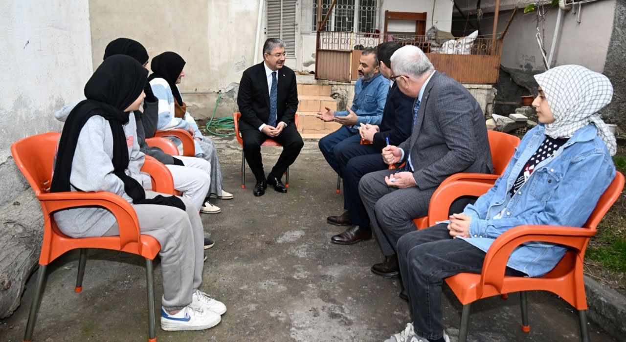 Vali Yılmaz, Vatandaşları Ziyaret Etti