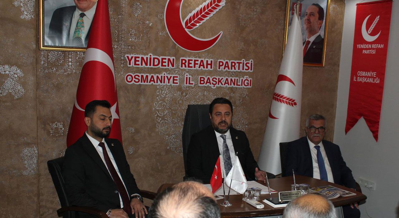 Yeniden Refah Osmaniye’den Otel Yangını Tepkisi