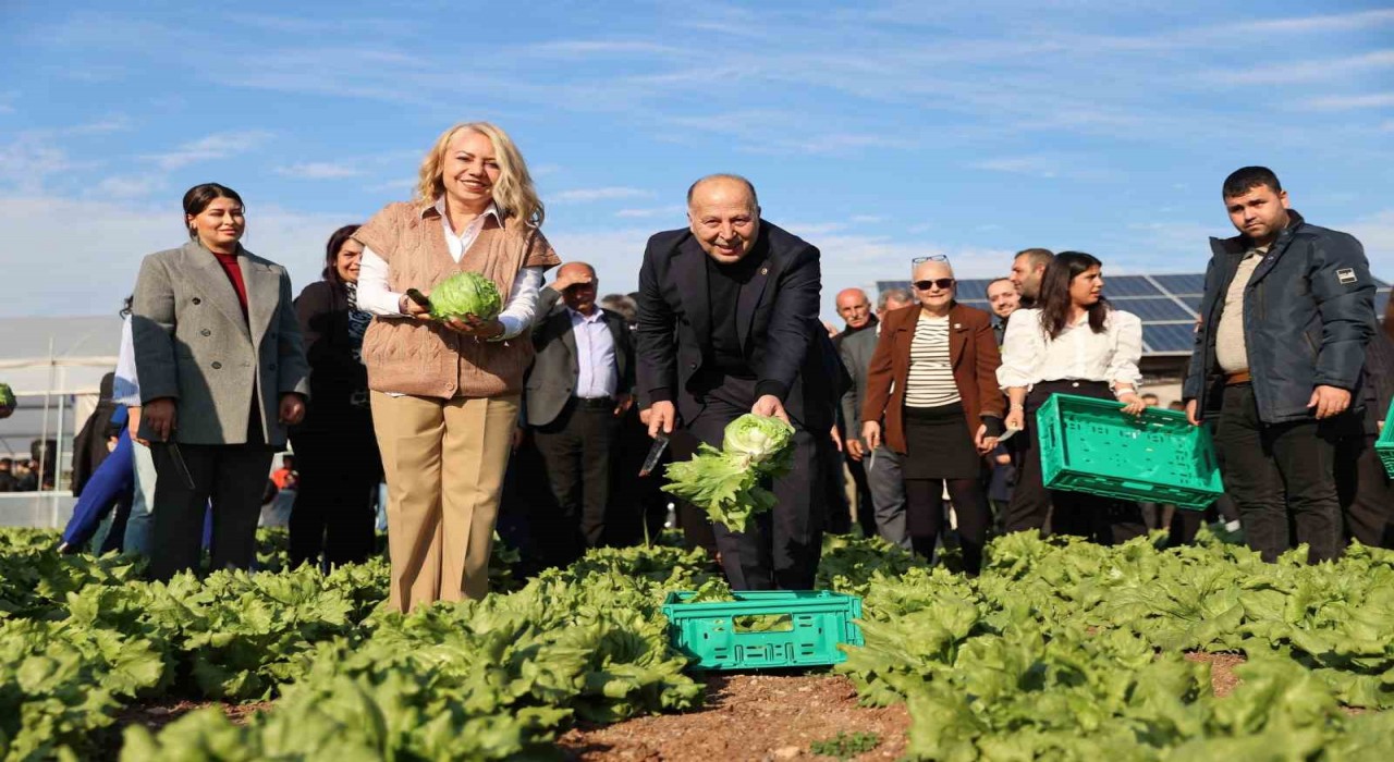 Yüreğir Ekolojik Demo Tarım Alanı törenle açıldı