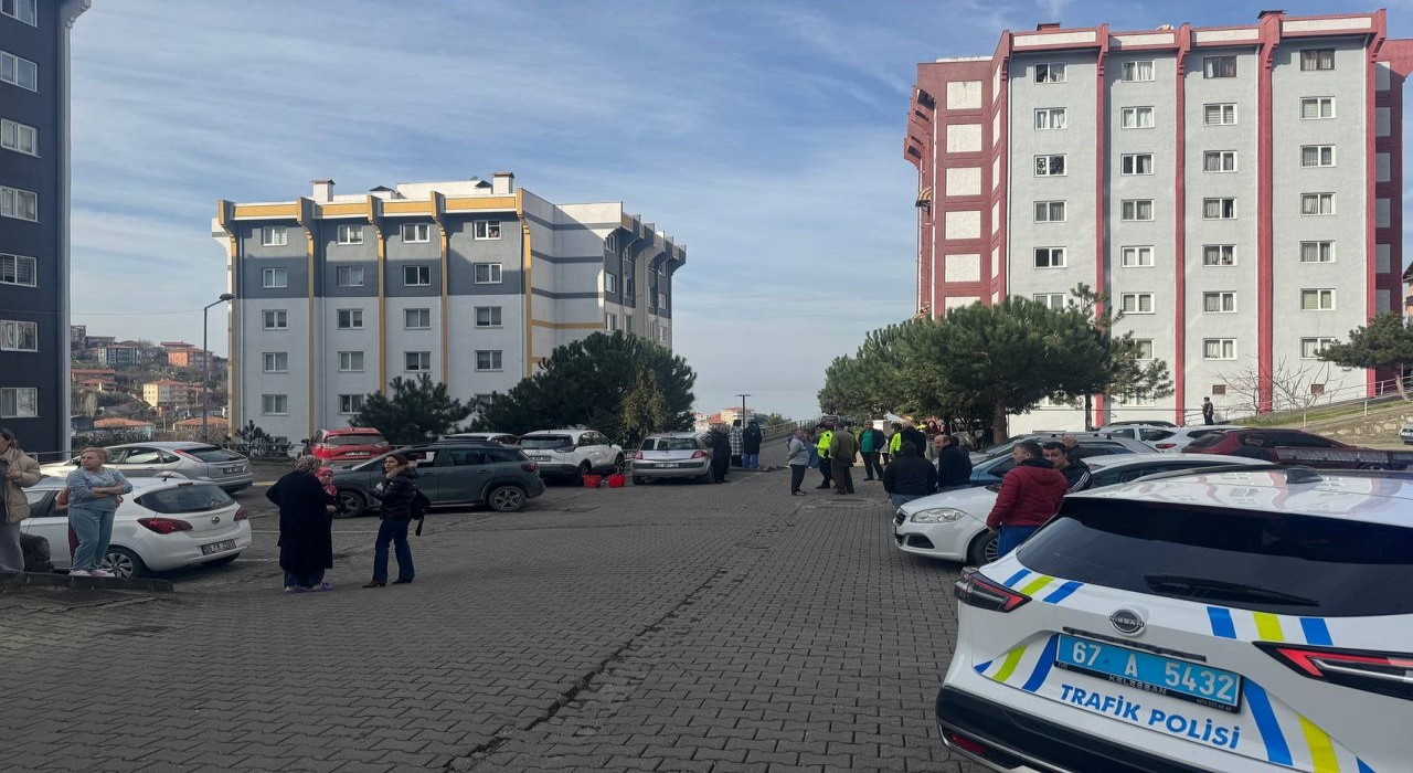 Zonguldakta bir kadın aracıyla kocasını ezdi