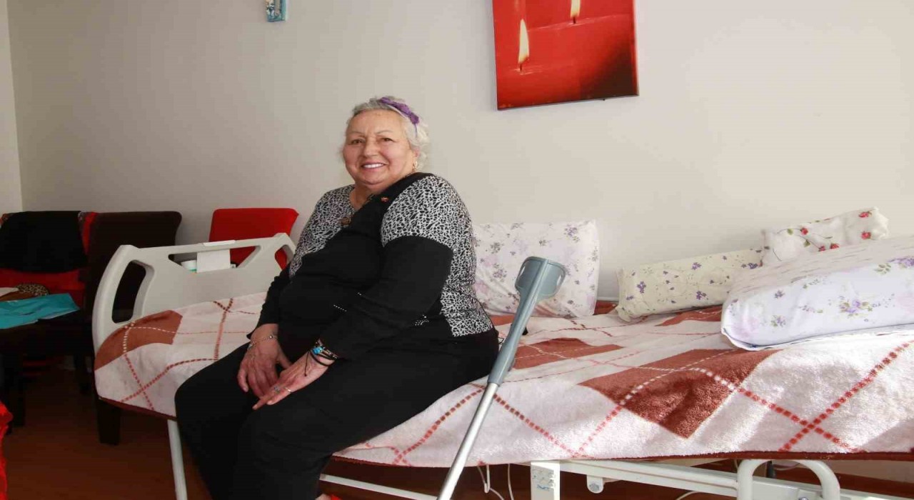 78 yaşındaki Hesna teyzenin hayatı kolaylaştırıldı