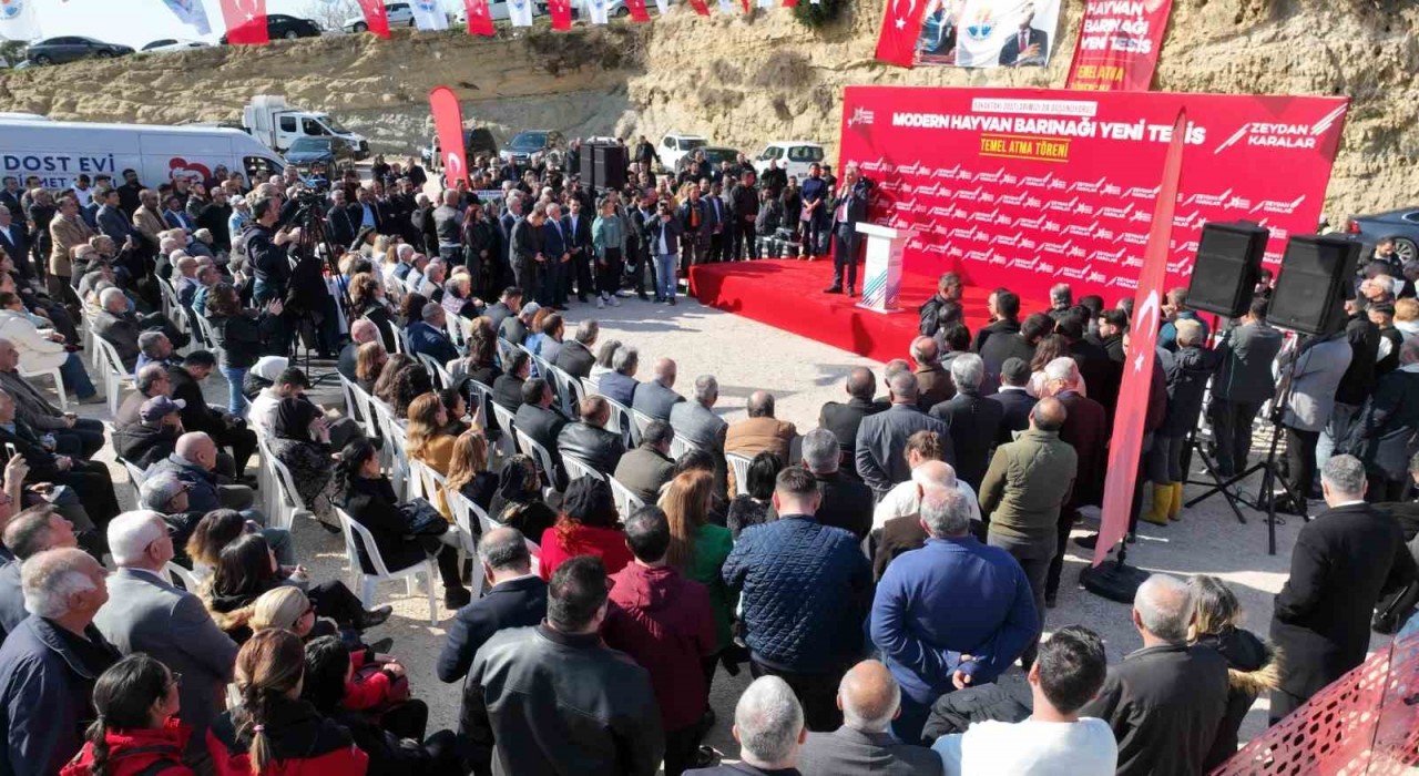 Adana Büyükşehir Belediyesi Modern Hayvan Barınağı Ek Yeni Tesisin temeli atıldı