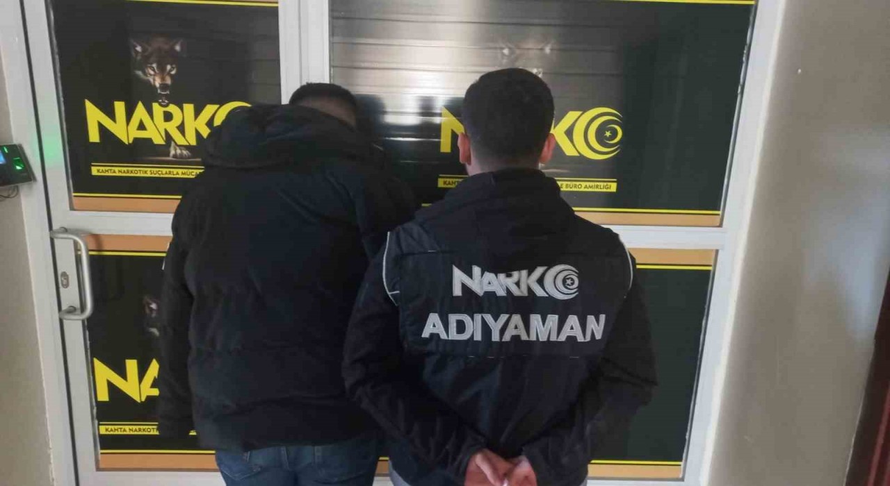 Adıyamanda uyuşturucu operasyonu: 1 tutuklama