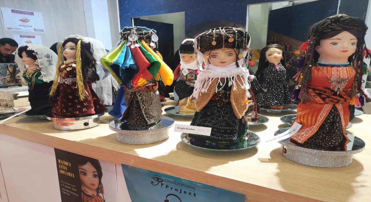 Adıyamanın kültürel değerleri EMITT fuarında büyük ilgi gördü