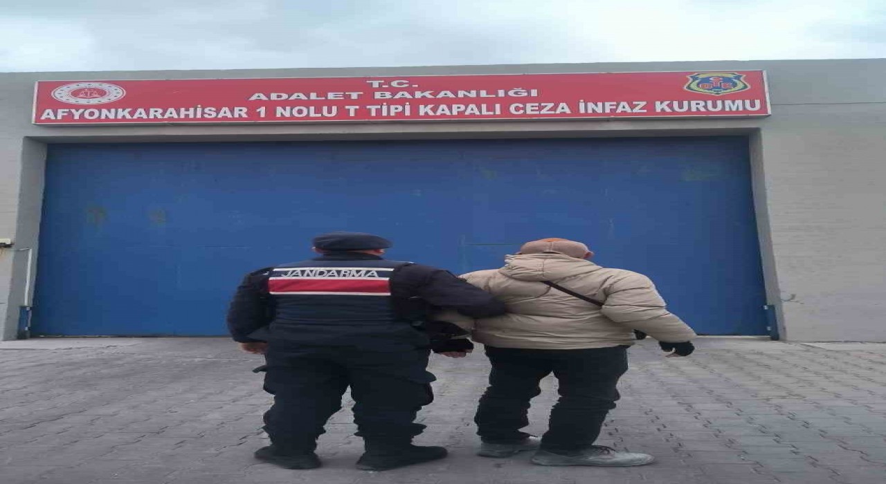 Afyonkarahisarda aranan şahıs yakalandı