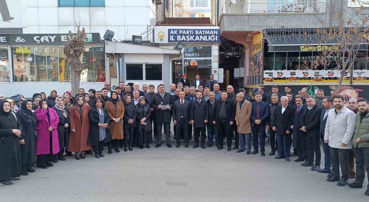 AK Parti Batman İl Başkanlığından 28 Şubat açıklaması