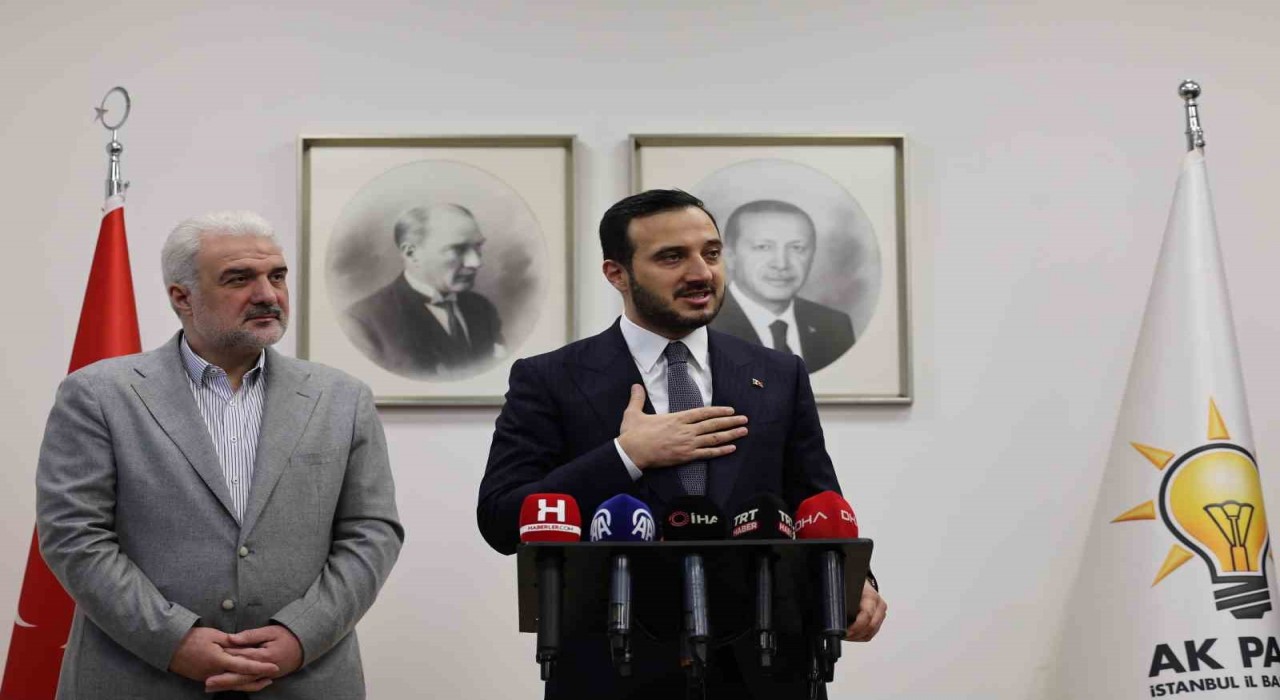 AK Parti İstanbul İl Başkanlığında devir teslim töreni düzenlendi