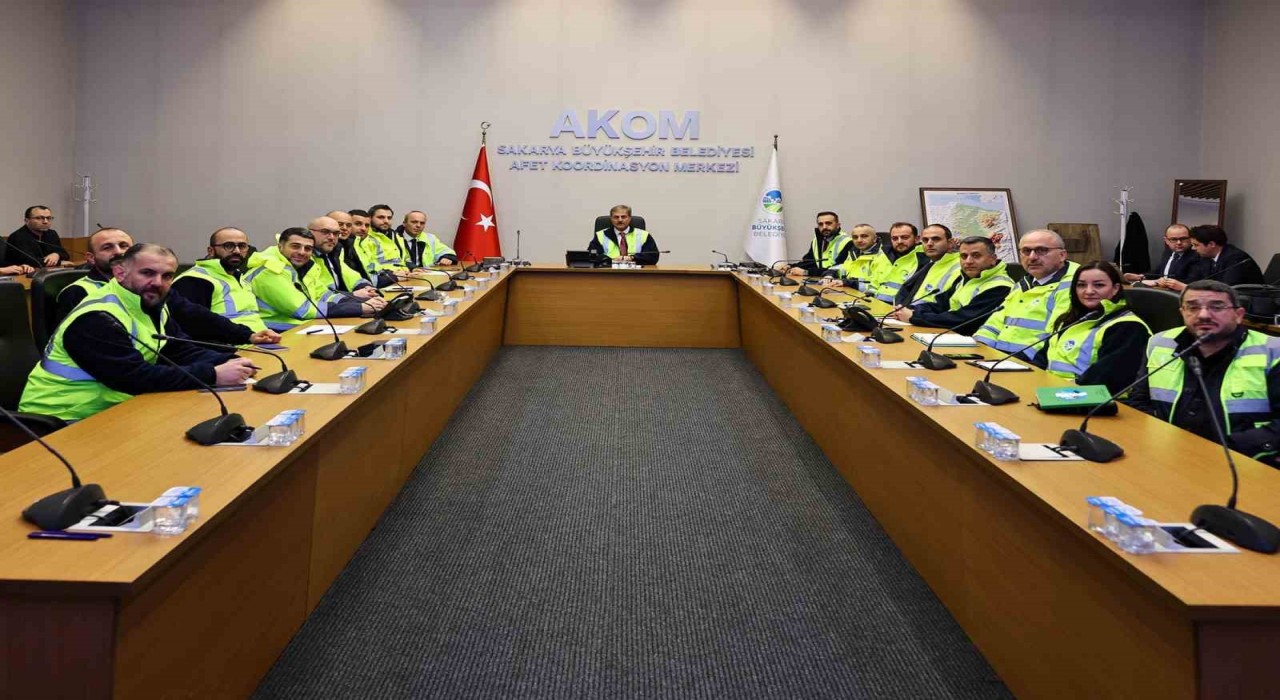 AKOMda ‘kar gündemli toplantı