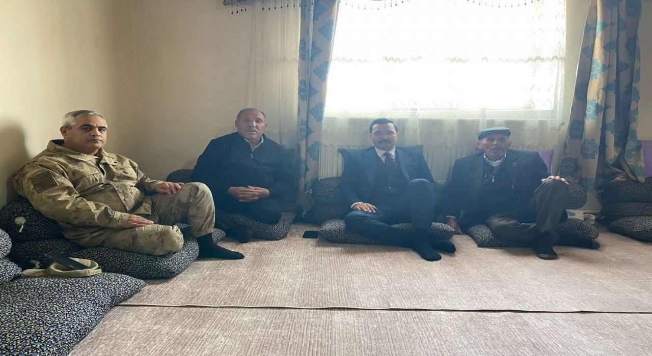 Akyaka Kaymakamı Demirtaştan Kıbrıs gazisine ziyaret