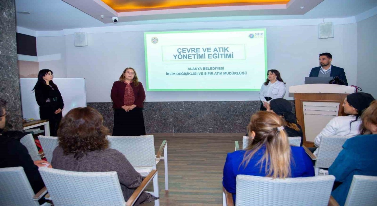 Alanya’da Otel Çalışanlarına Sıfır Atık Eğitimi