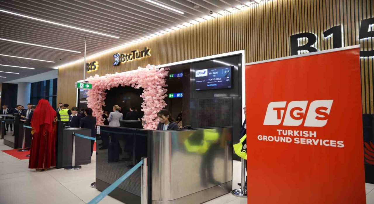 All Nippon Airwayse yer hizmetini TGS verecek