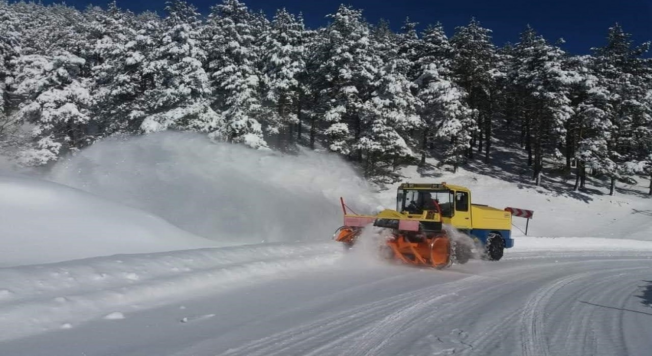 Amasyada 75 köy yolu ulaşıma kapalı