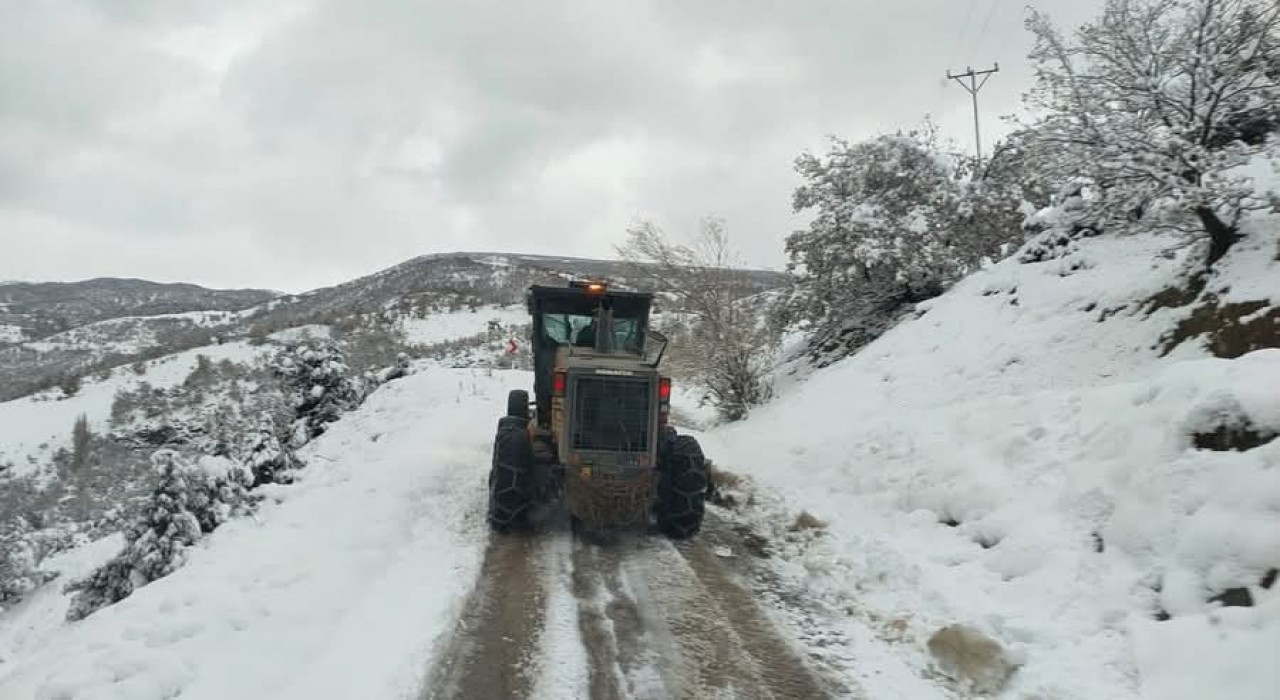 Amasyada 85 köy yolu ulaşıma kapandı