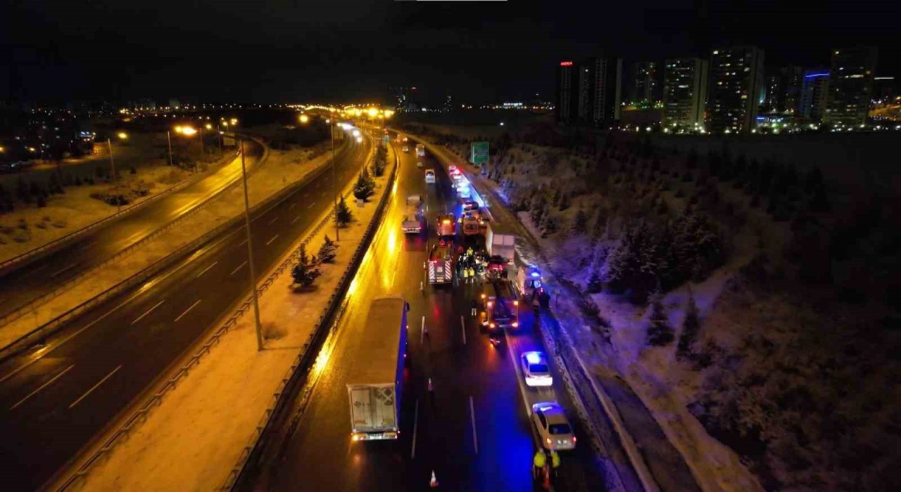 Ankarada feci kaza: 1 ölü