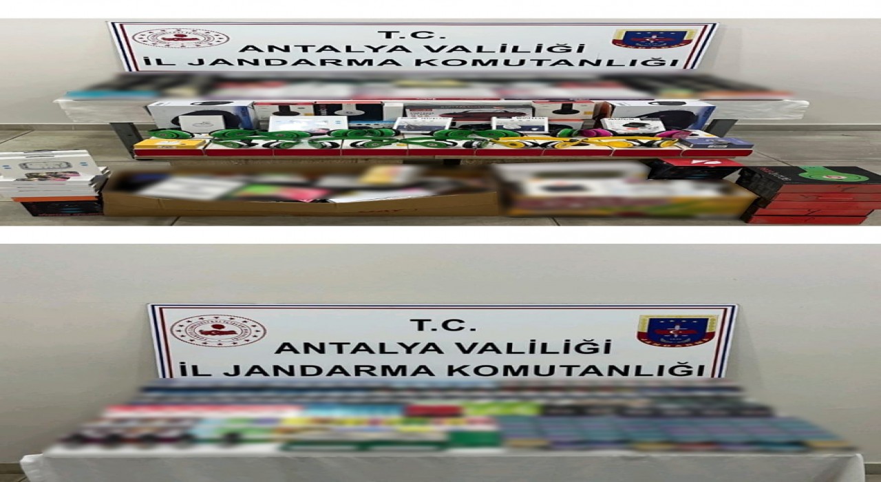 Antalyada jandarmadan kaçak tütün operasyonu