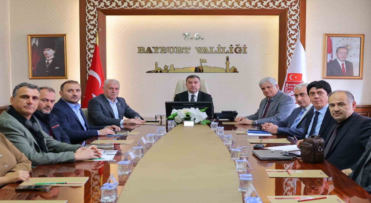 Aras EDAŞ, Bayburt Valiliğinde Can Güvenliği konulu toplantı düzenledi