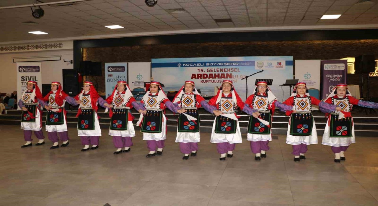 Ardahanın kurtuluşu Kocaelide coşkuyla kutlandı