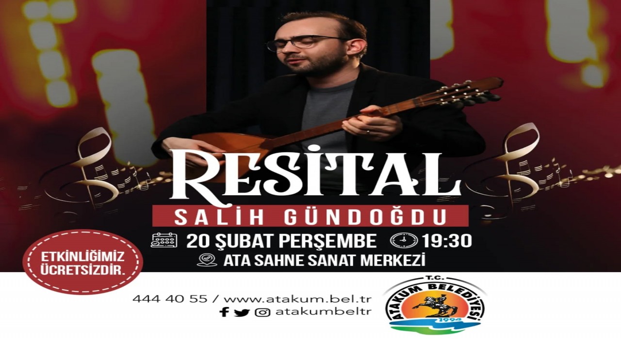 Atakumda bağlama resitali