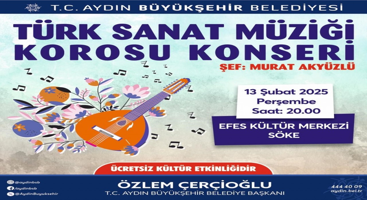Aydın Büyükşehirden Sökede iki kültür etkinliği