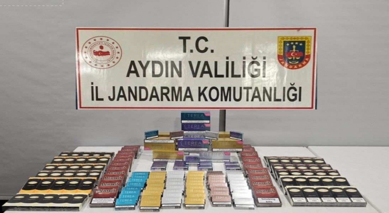 Aydında kaçak sigara operasyonu