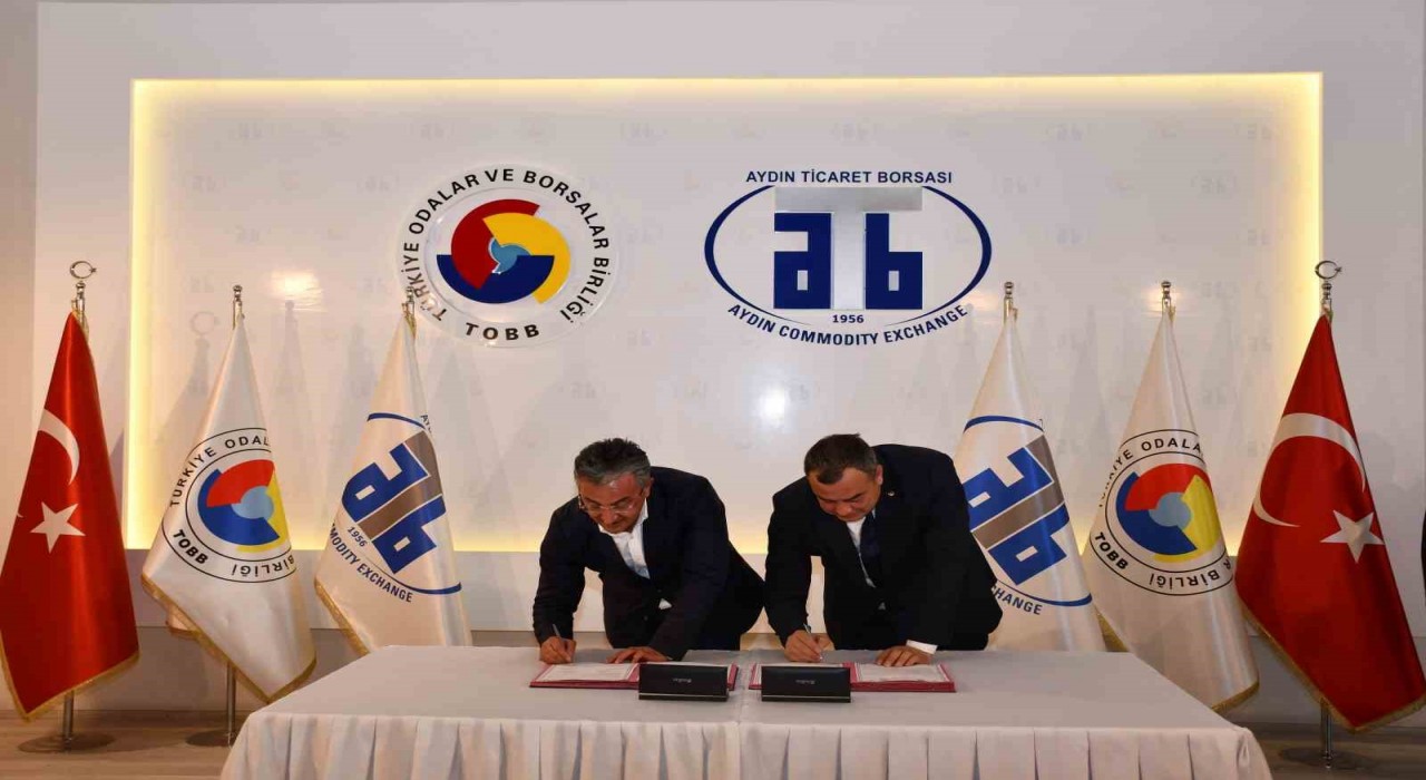 Aydında ‘Kardeş Borsa için imzalar atıldı