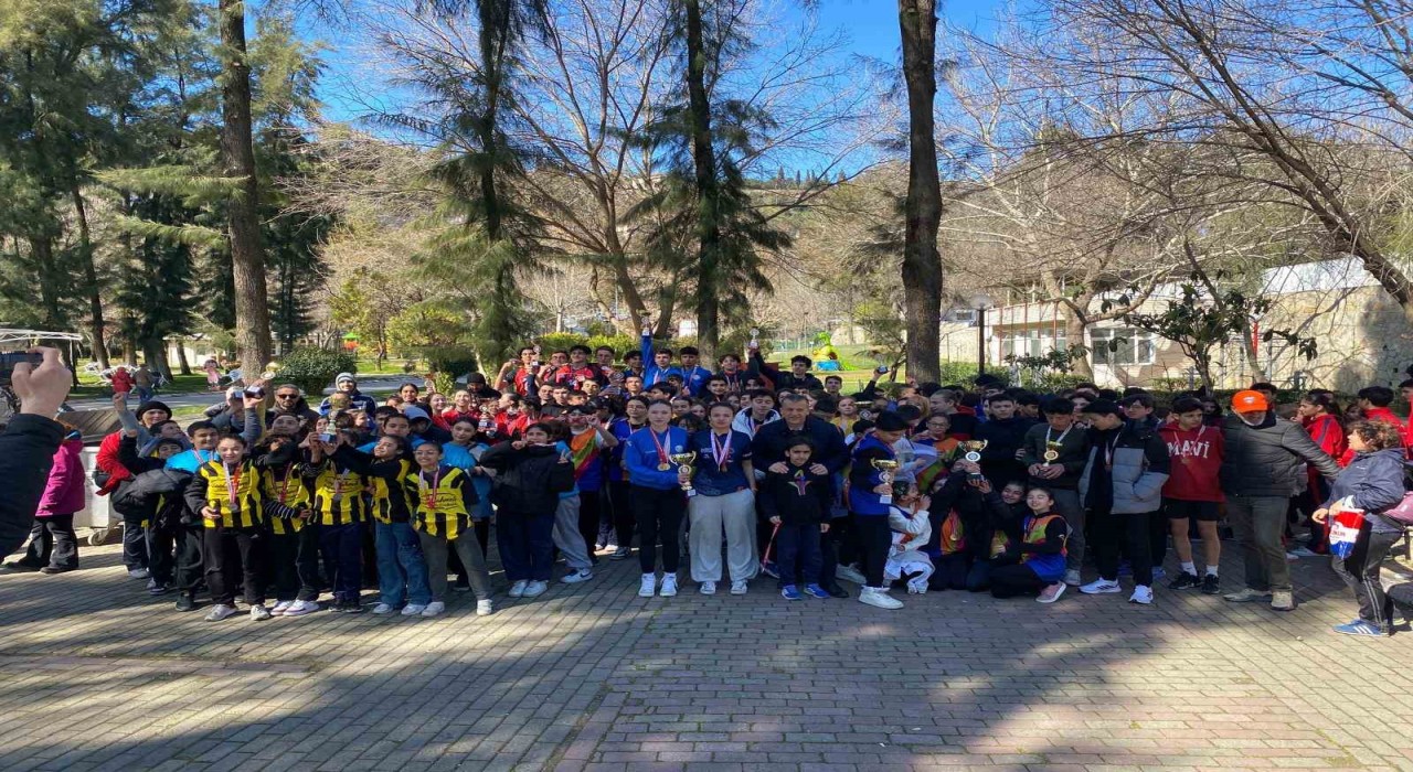 Aydında oryantiring heyecanı