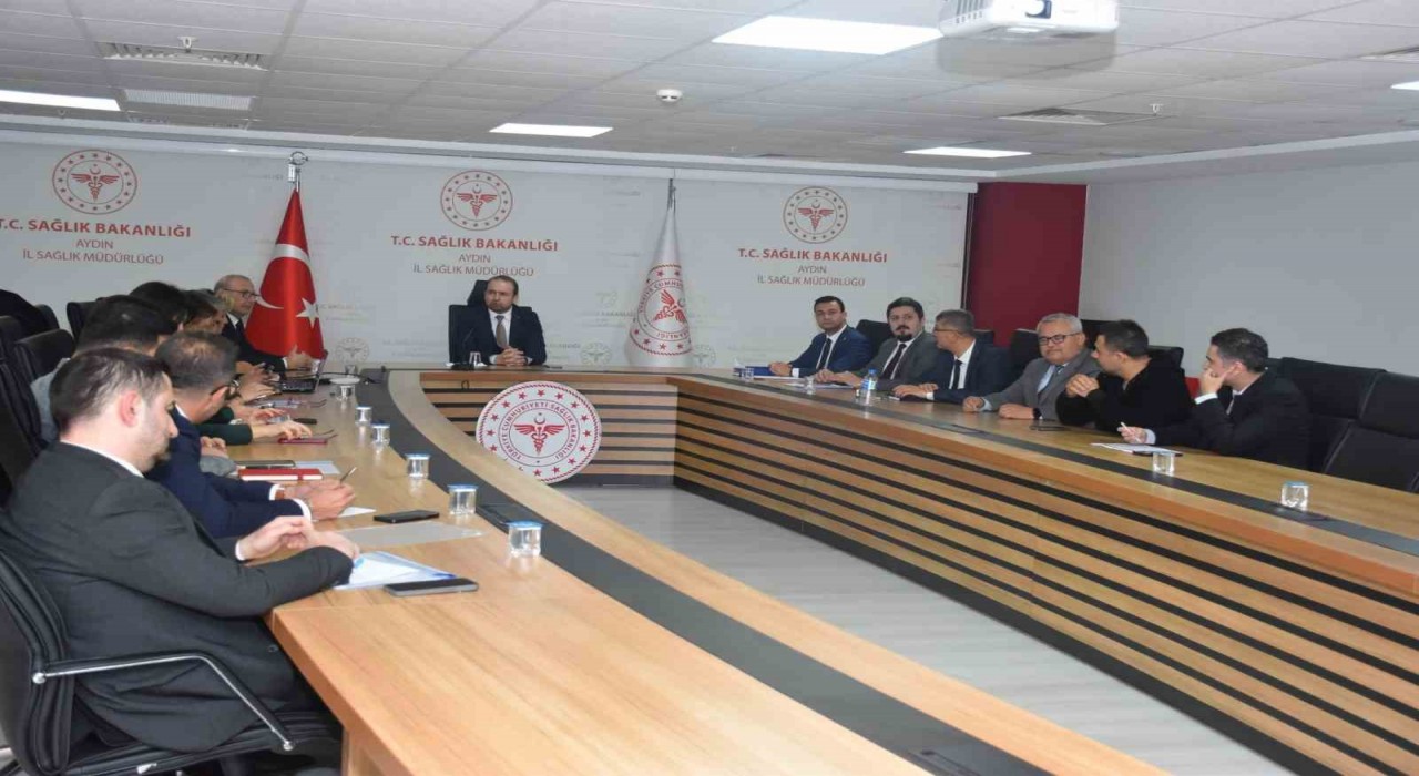 Aydında sağlık hizmetlerinin kalitesini artırmak için toplantı düzenlendi
