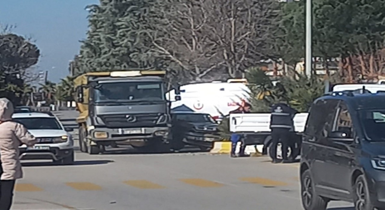 Aydında trafik kazası: 1 yaralı