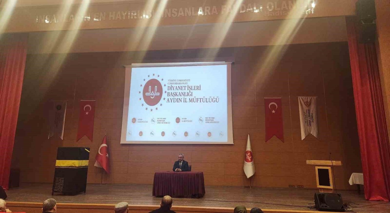 Aydında umre hazırlık semineri