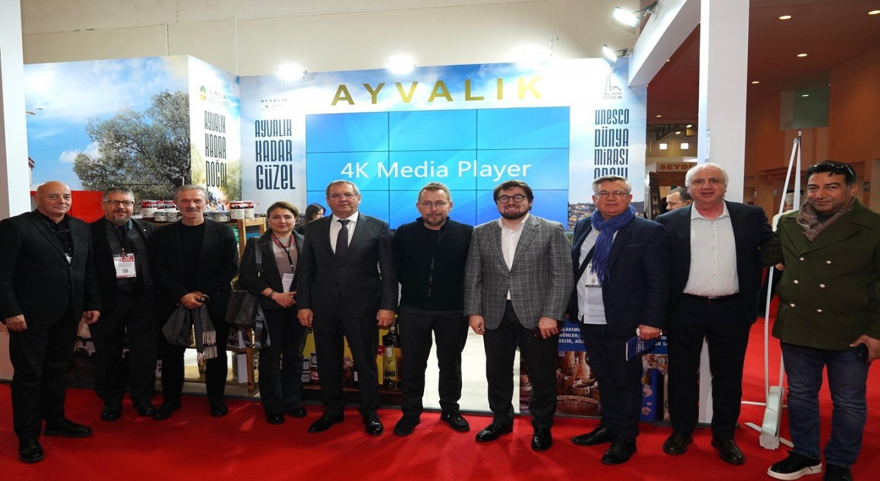 Ayvalık standı EMİTT Fuarının ilgi odağı oldu
