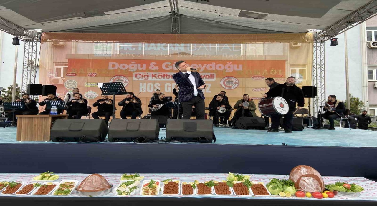 Bahçelievlerde Doğu ve Güneydoğu Çiğ Köfte Festivaline yoğun ilgi