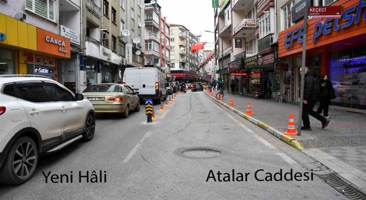 Balıkesir’de Çift Şerit Trafik Uygulaması Başladı