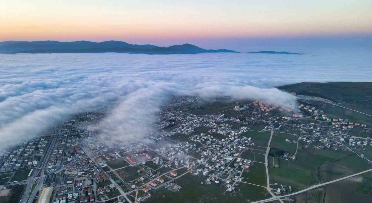 Bandırmada sis şöleni