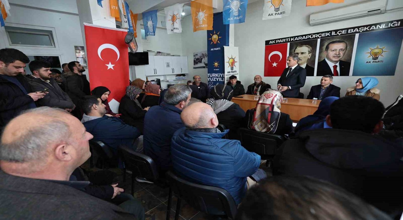 Başkan Alemdardan Karapürçekte Bölgesel Park ve SGM müjdesi