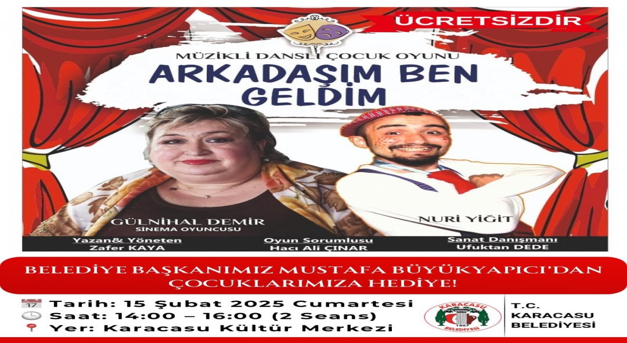 Başkan Büyükyapıcıdan çocuklara tiyatro hediyesi