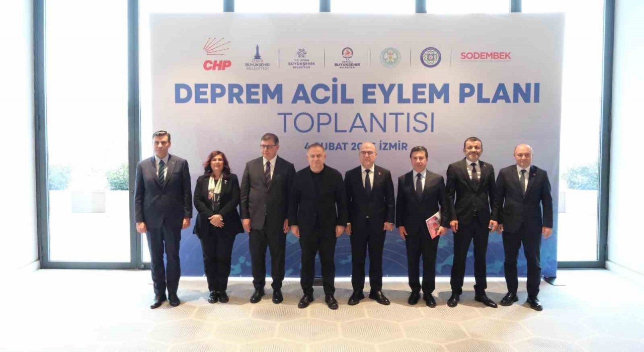 Başkan Çerçioğlu, Deprem Acil Eylem Planı Toplantısına katıldı
