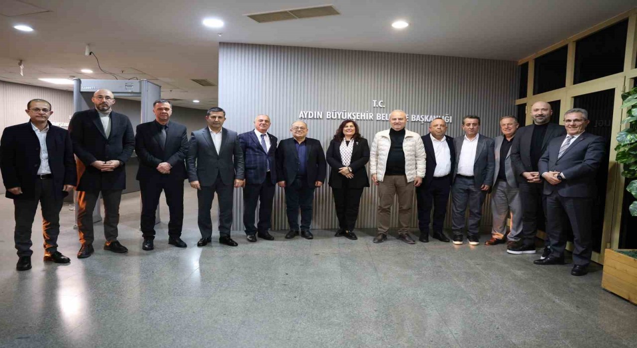 Başkan Çerçioğlu ve ilçe belediye başkanları Aydında muhtemel afetlere karşı hazır