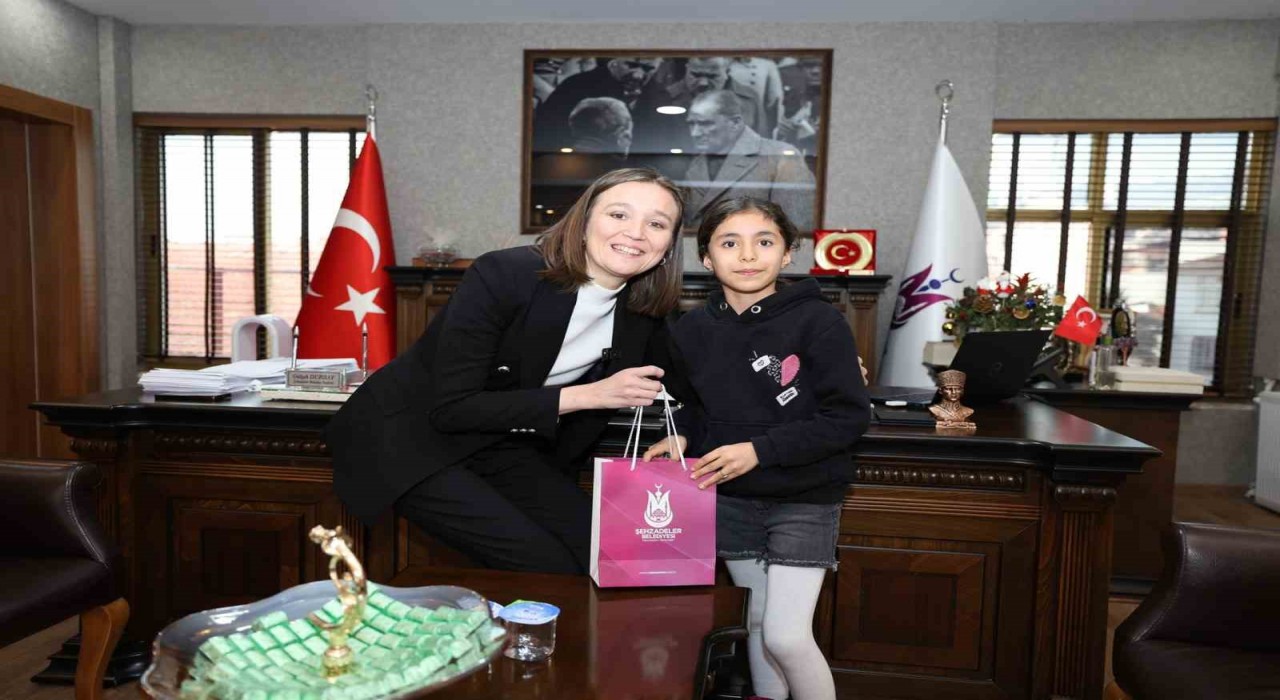 Başkan Durbay, küçük Nehire verdiği sözü tuttu