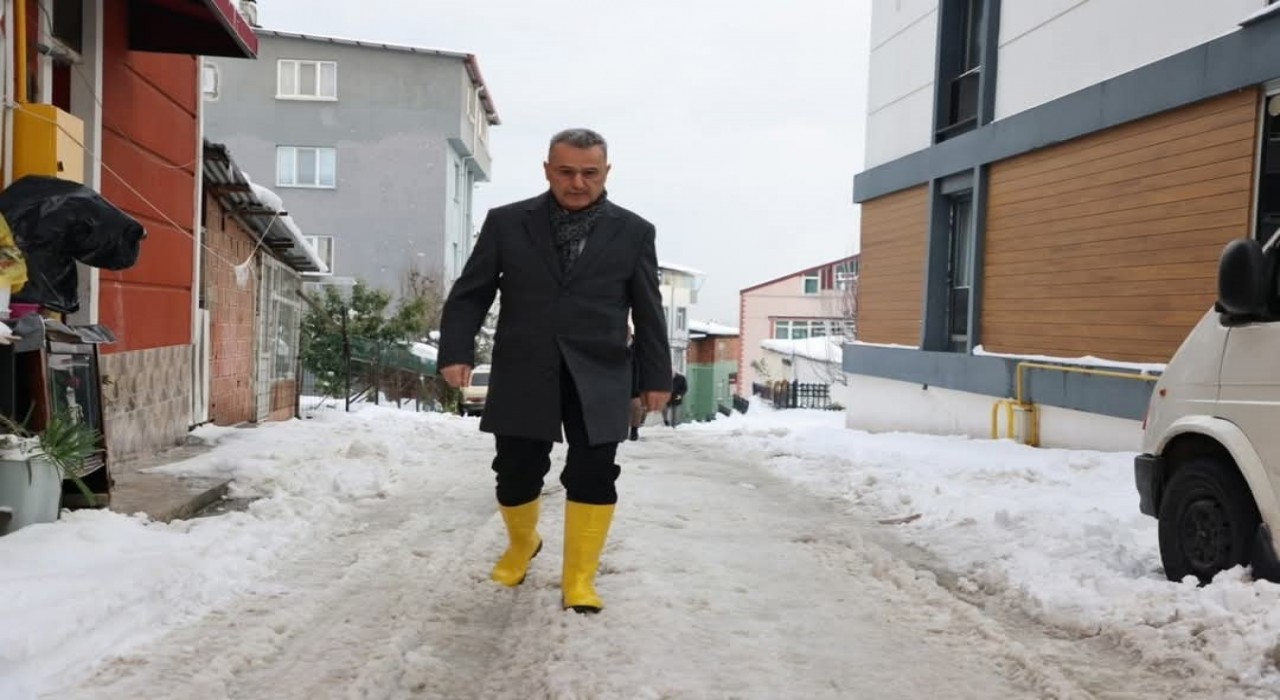 Başkan Kurnaz: Kar mücadelemizi titizlikle yürütüyoruz