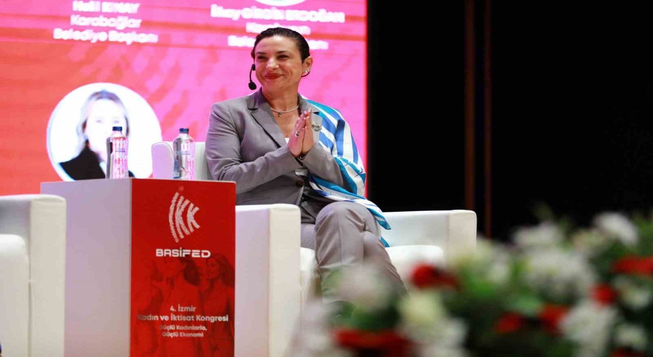 Başkan Sengelden İzmir Kadın ve İktisat Kongresinde mücadele vurgusu
